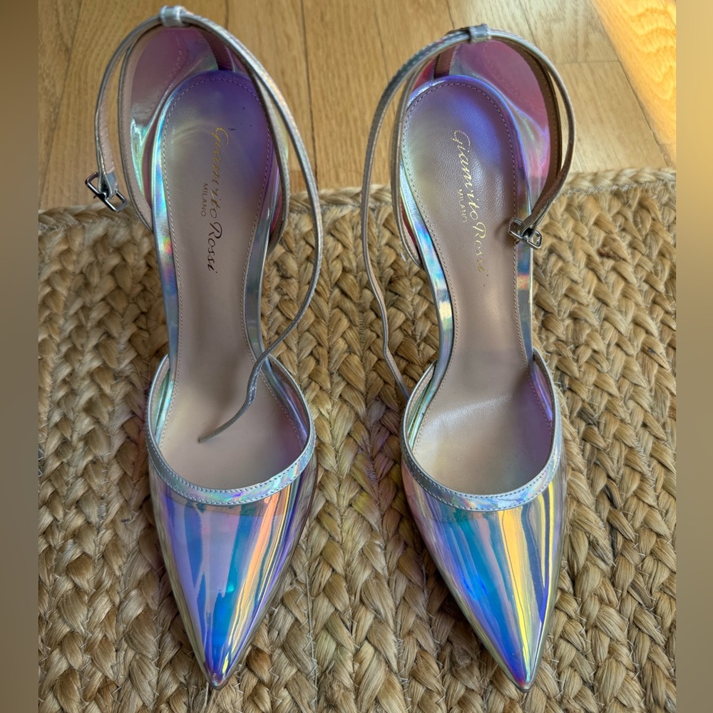Gianvito Rossi Multicolor Iridescent Pumps